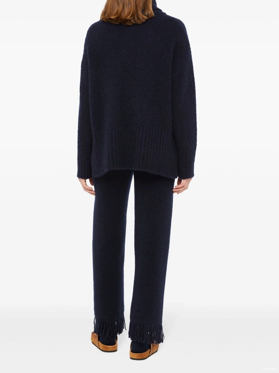 Affordable logo-plaque knitted Women Alanui jumper 0814